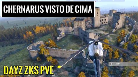 DAYZ PVE MAPA CHERNARUS DE HELICÓPTERO YouTube