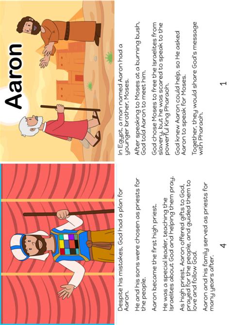 Aaron - Bible lesson for kids - Trueway Kids