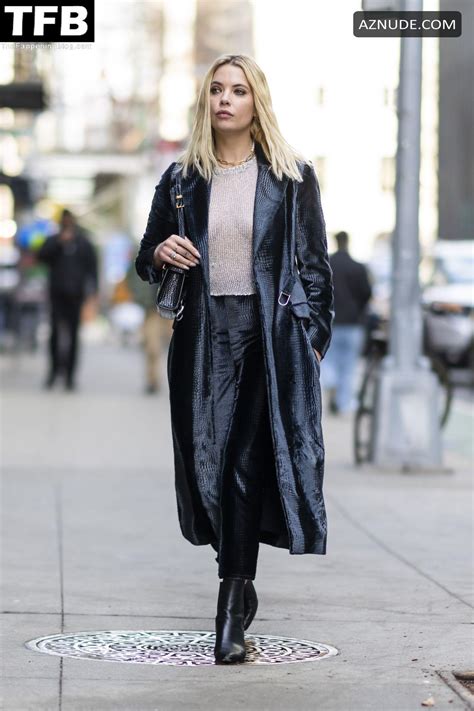 Ashley Benson Sexy Seen Braless Flaunting Her Hot Tits In Nyc Aznude