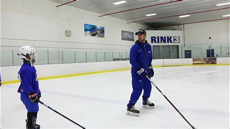 Teaching Backward Crossovers With Puck Control To Youngsters Itrain