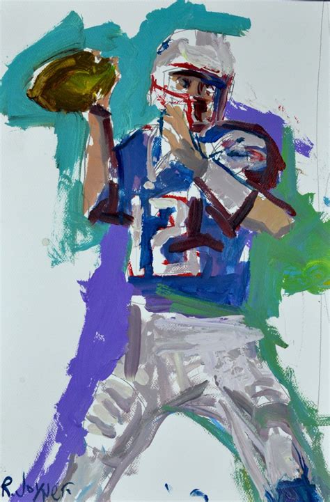 Watercolor Football Player Spiral Notebook By Jwoo1965 1 Artofit