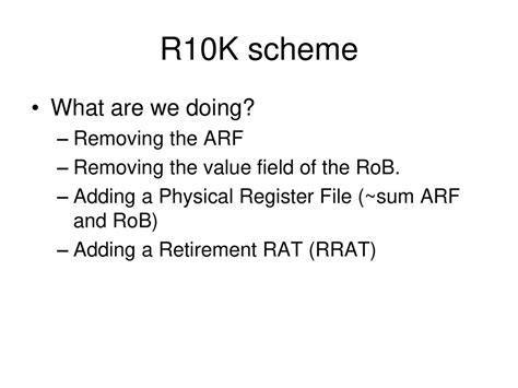 R10K scheme, Tclk Lecture 9 – Winter ppt download