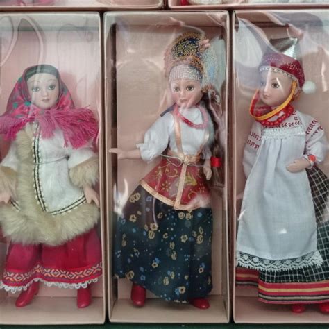 Куклы в русских народных костюмах – купить в Москве, цена 3 900 руб ...