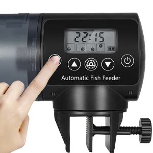 Automatic Fish Feeder Aquarium Electric Auto Fish Feeder Ml Large