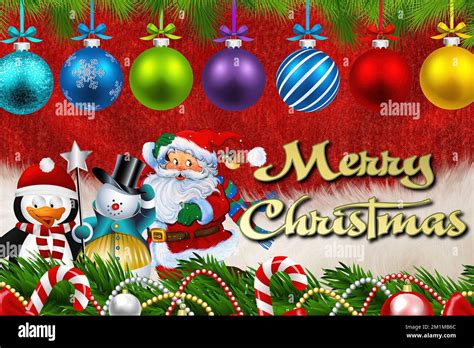 Colorful Christmas Cards Stock Photo Alamy