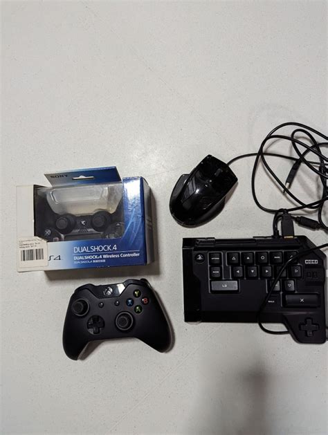 Ps4 controller Xbox one controller hori single hand keyboard controller ...