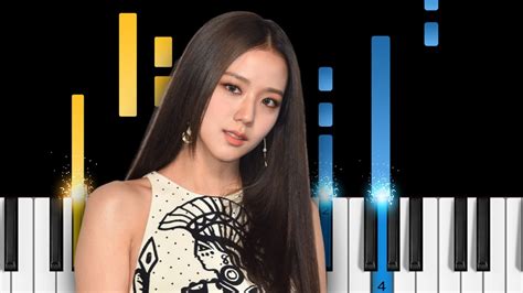 JISOO FLOWER Easy Piano Tutorial YouTube