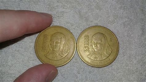 MEXICO MONEDAS PESO ANTERIOR A REFORMA MONETARIA DE 1992 YouTube