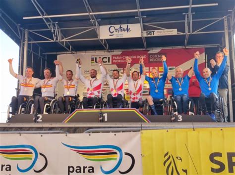 La Selección de Ciclismo Paralímpico se cuelga dos medallas en Ostende