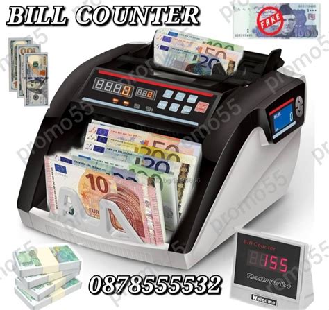 Банкнотоброячна Машина Bill Counter, Машина за Броене на Пари | Касови ...