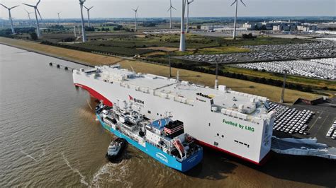 Germanys Emden In First Sts Lng Bunkering Operation Lng Prime