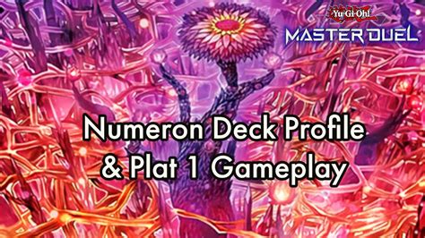 Numeron Deck Profile Plat Gameplay In Yugioh Master Duel Youtube