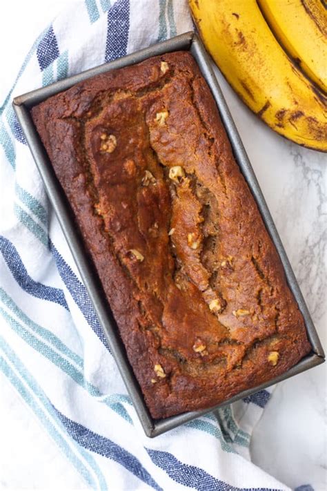 Mom’s Almond Flour Banana Bread Healthy Liv