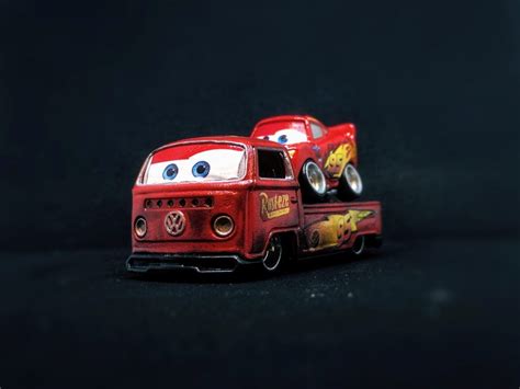 Lightning McQueen Cars Decals Custom Hot Wheels