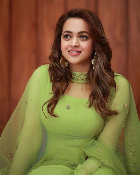 Bhavana Menon In Green Salwar Photoshoot Stills South Indian Actress