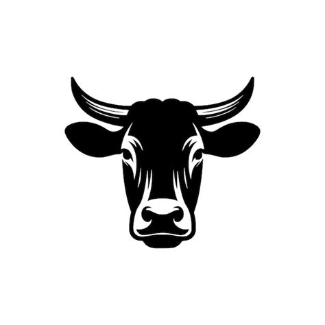 Premium Vector Cow Silhouette