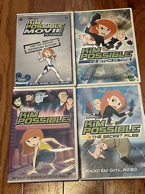 Kim Possible DVDs Secret Files Stitch In Time So The Drama