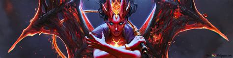 Queen Of Pain Arcana Eminence Of Ristul Dota 2 Video Game 4K