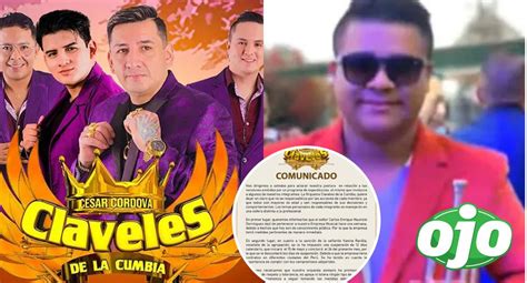 Los Claveles de la Cumbia retiran a Mauricio Domínguez trompetista