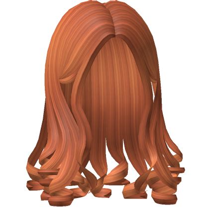 Angelic Curly Hair In Ginger Roblox