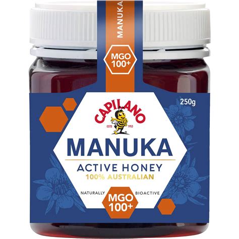 Capilano Honey Manuka Mgo 100 Jar 250g Woolworths