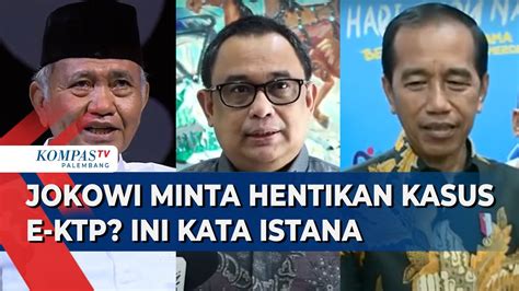 Full Istana Bantah Pernyataan Agus Rahardjo Yang Sebut Jokowi Marah