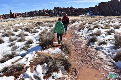 Arches National Park in Winter - Utah's Adventure Family