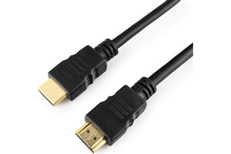 Кабель HDMI Cablexpert, 1м, v2,0, 19M/19M, медь, черный, позолоченные ...