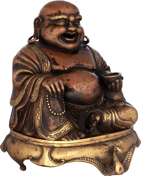 Laughing Buddha Incense Burner From Nepal Tibetan Buddhist Exotic