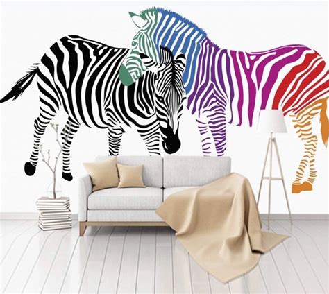 Зебры в интерьере: стильный акцент с фотообоями - COLLECTION-DESIGN.RU