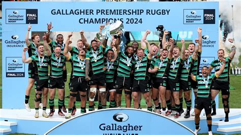 What A Moment Northampton Saints Lift Gallagher Premiership Trophy