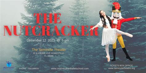 The Nutcracker” Presented By Miami Cuban Ballet School Seminole