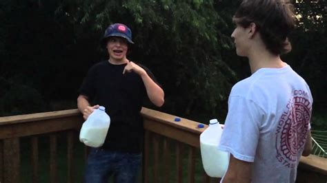 Funny Milk Challenge Fail Youtube