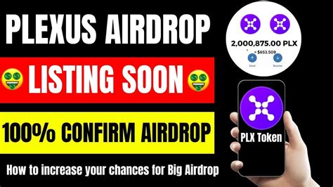 HOW To Claim Free Plexus Airdrop Free PLX Token Airdrop Plexus Plx