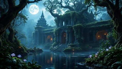 temple  decay image temple ruins jungle   stockcake