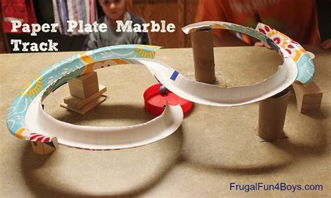 Marble Track - Frugal Fun for Boys — All for the Boys