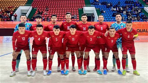 ĐT Futsal Việt Nam ra quân thắng lợi tại Vòng loại Futsal châu Á 2024