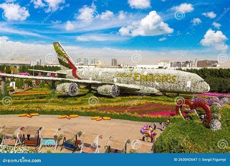 Dubai Miracle Garden Editorial Photography Image Of Aircraft 263042647