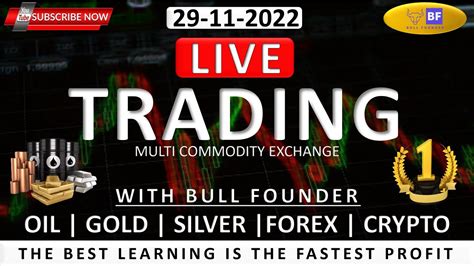 🔴29th November Mcx Crude Oil Live Trading Today Crude Oil Option