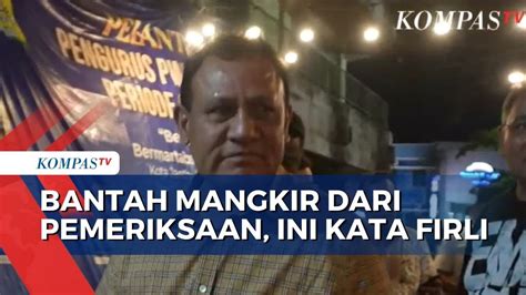 Absen Pemeriksaan Polisi Firli Bilang Sedang Bertugas Sebagai Ketua