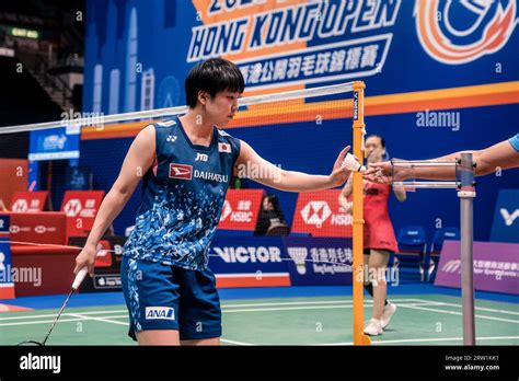 Hong Kong China 15th Sep 2023 Akane Yamaguchi Of Japan Seen In