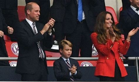 Prince George begged Prince William to go to England game in matching