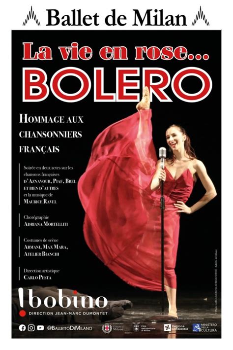 Ballet de Milan La Vie en rose Boléro Bobino L Officiel des