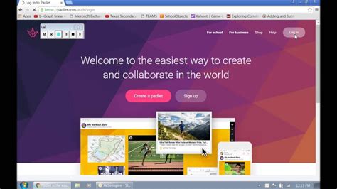 How To Use Padlet Ipad App Interactive Collaboration Board App Youtube