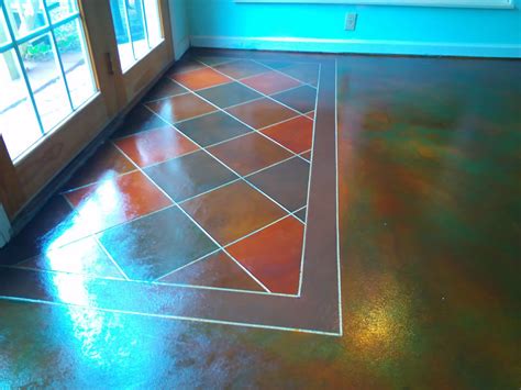 Basement Gallery Decorative Concrete Resurfacing