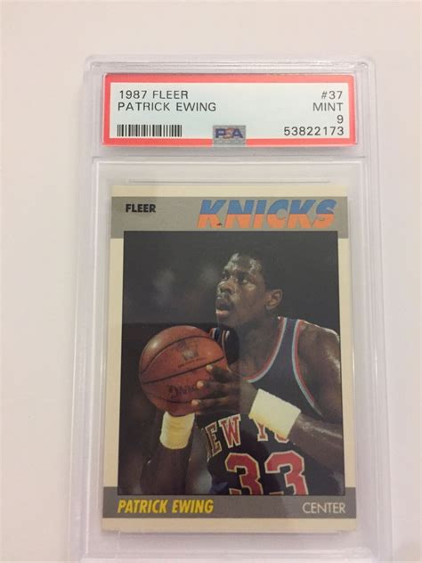 Fleer Patrick Ewing Psa Ebay