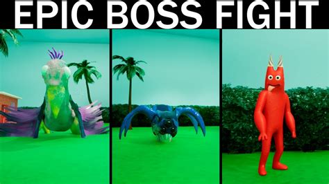 Epic Fight Boss Banban Vs Monster Opila Birds And Monster Nabnab