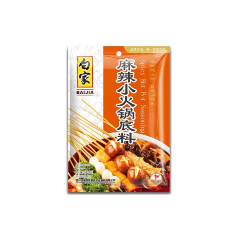 Baijia Hot Pot Seasoning Spicy Flavor Five Continents International