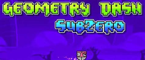 Geometry Dash Subzero Free Games Guru