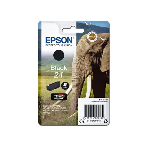 Cartus De Cerneala Original Epson 24 Black C13T24214010